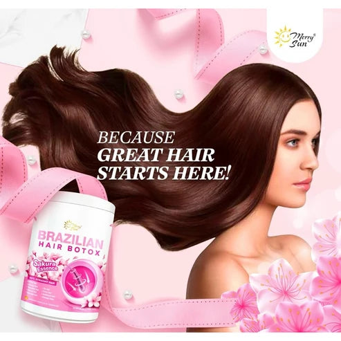 MerrySun Brazilian Hair Botox Sakura Treatment 1000ml