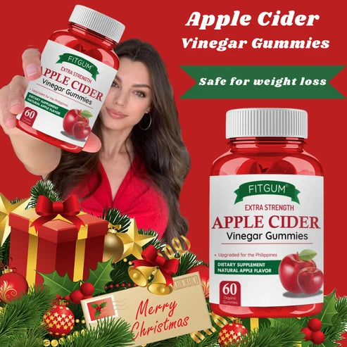 Fitgum Apple Cider Vinegar Gummies 60 Gummies