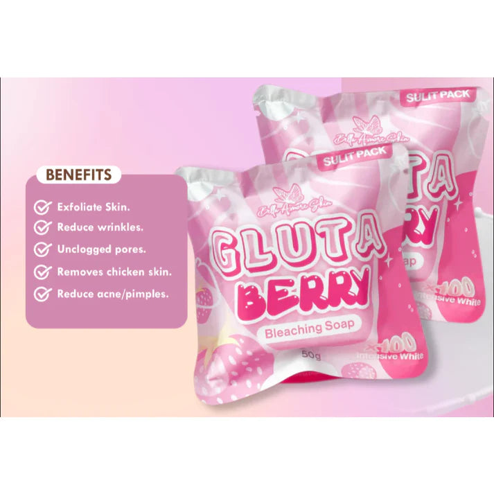 Bella Amore Skin Gluta Berry Bleaching Soap 50g