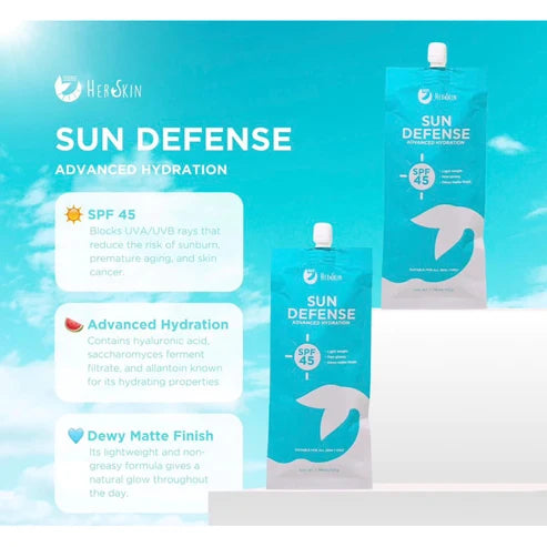 Her Skin Sun defense spf45 sunscreen 50g