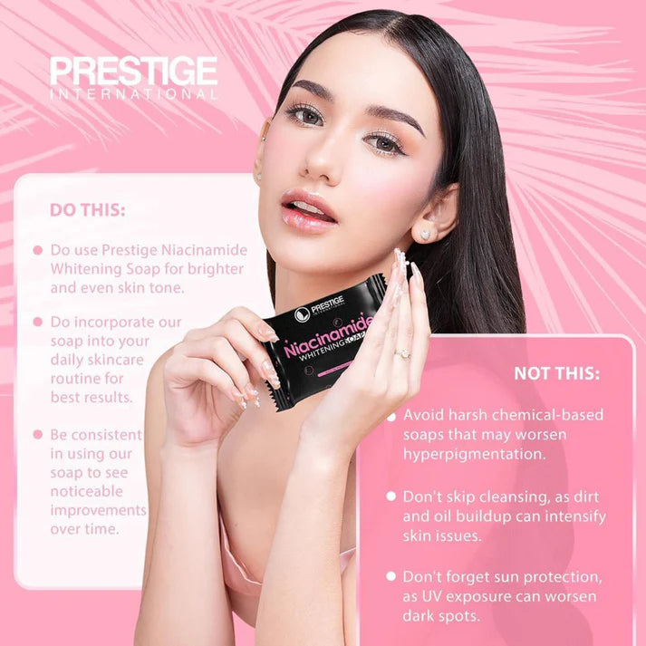 Prestige Niacinamide Soap 75grams All Skin Types