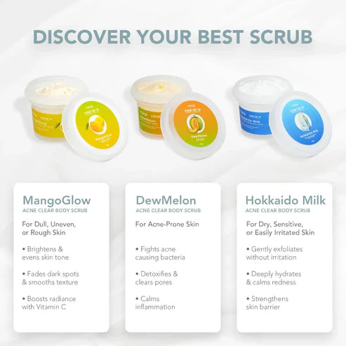 Mirai DewMelon Scrub 250g