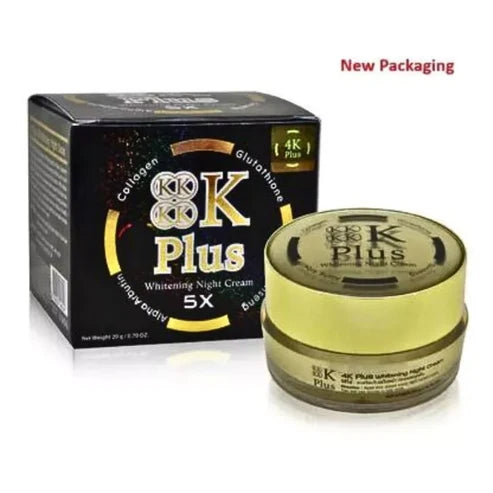 Combo of 4K (kkkk) Plus Whitening Night Cream & Day Cream Facial 20g