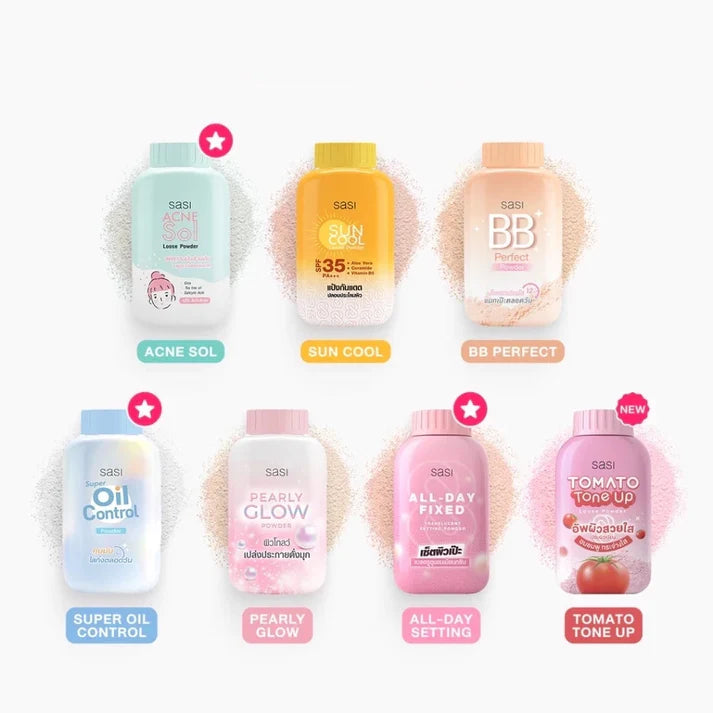 SASI Sun Cool Loose powder SPF 35 PA+++ 50g