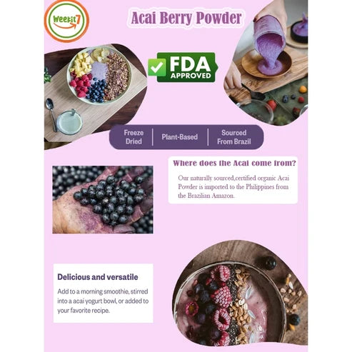 Weekit7 Acai Berry Beauty Juice (7 sachets)