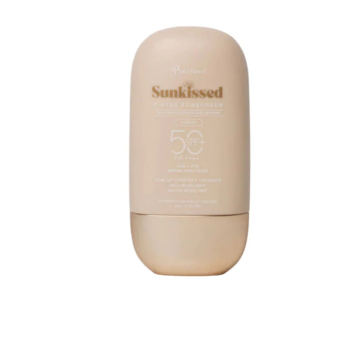 BAREFACED Light Tinted Shade Sunscreen UVA UVB Sun Protect Whitening SPF 50