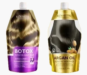 Kormesic Combo of Argan Oil Keratin Hair Mask + Botox 350g