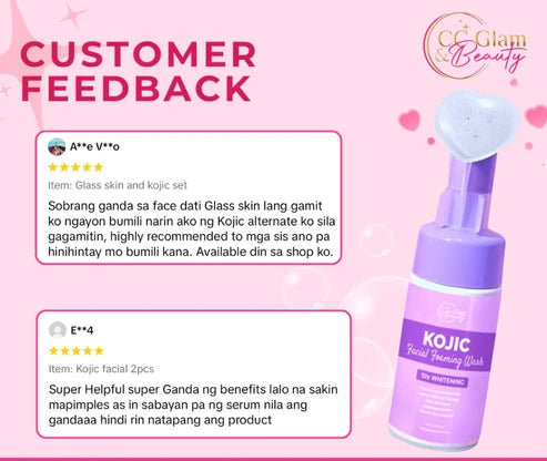 CC Glam and Beauty Kojic Facial Foaming Wash 100 ml