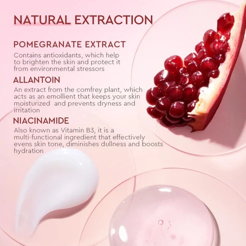COMBO of Glad2Glow Pomegranate Serum 17g & Pomegranate Moisturizer 30g