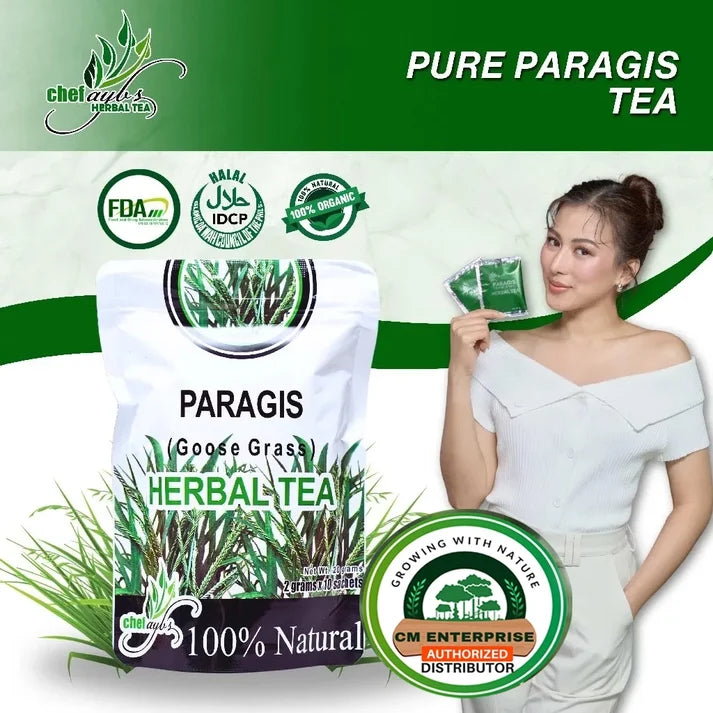 Paragis Tea Goose Grass 10 Tea Bags by Chef Aybs