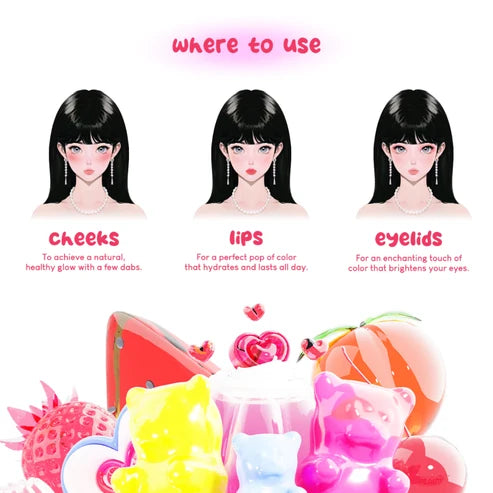 Cloudbeauty Quishy Cloud Jelly Blush – STRAWBERRY QUISHY