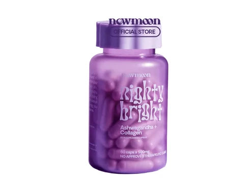NEW MOON Nighty Bright Ashwagandha 500mg (60 CAPS)