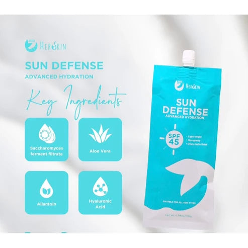 Her Skin Sun defense spf45 sunscreen 50g