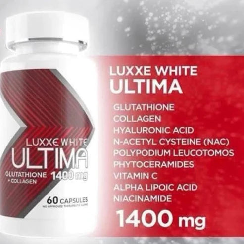 Luxxe White Ultima Glutathione + Collagen - 60capsules