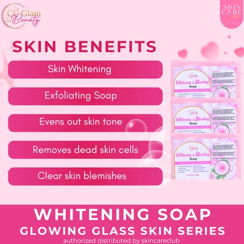 Luminous GlutaBleach Lotion 250ml + 3 Bars Soap 70g