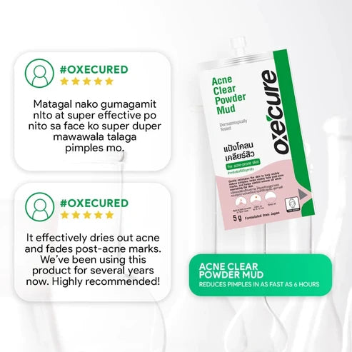 OXECURE Acne Clear Powder Mud 5g (DREAMRS)