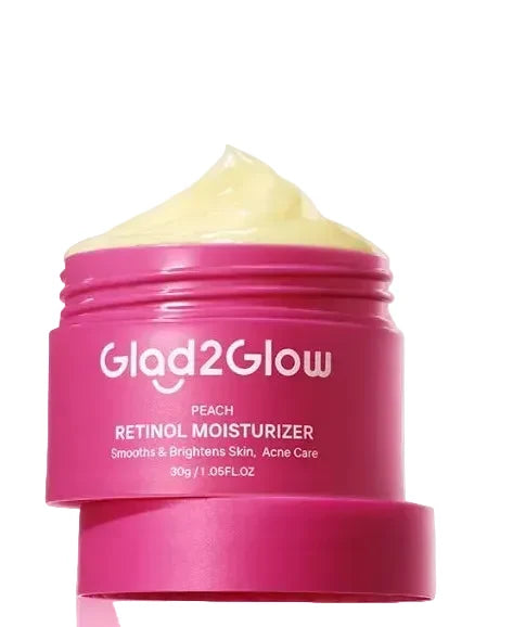 Glad2Glow Peach Retinol Lightweight Moisturizer 30g