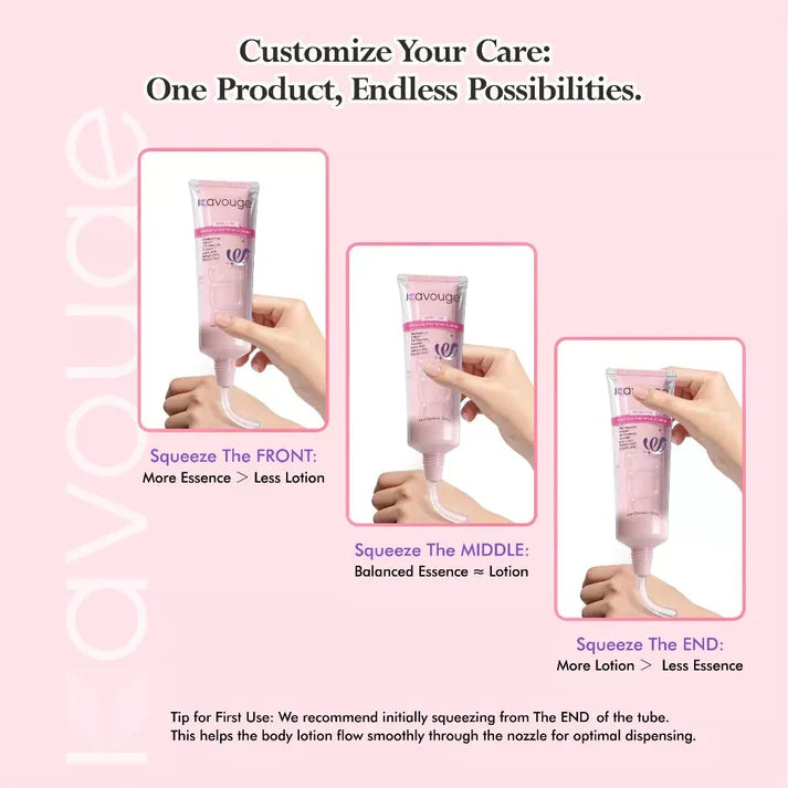 Kavouge Double Tube Whitening Lotion Serum 200g