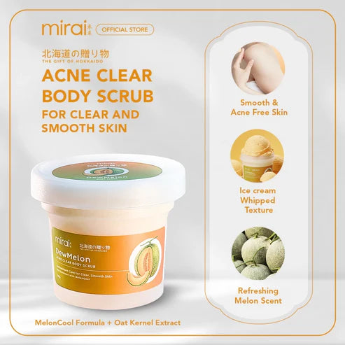 Mirai DewMelon Scrub 250g