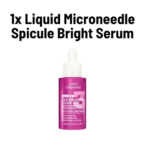 SET of LUXE ORGANIX DermaPRO TXA Melasma Cream, Toner & Serum 30g