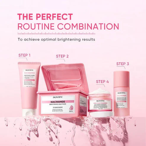 SKINTIFIC Niacinamide Brightening Mask - 30 sheet