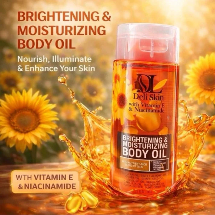 Deli Skin Brightening and Moisturizing Body Oil 100ml