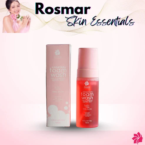 Rosmar Skin Essentials Kagayaku Foam Wash Micro Peeling &amp; Glass Skin