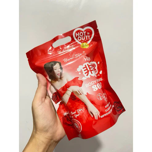 Hamisan Hijo Body Peeling Soap (5 pcs)