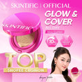SKINTIFIC Cover Glow Perfect Pink Cushion Foundation - 02 IVORY