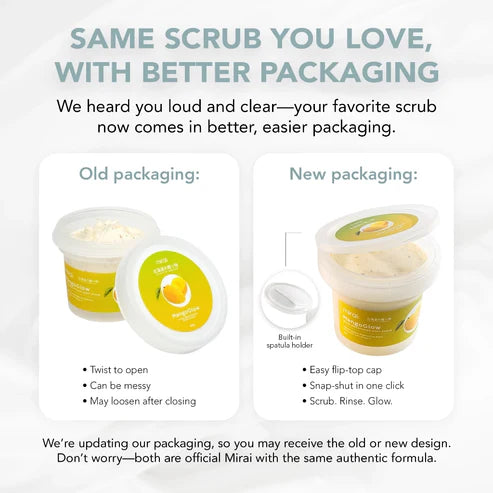 Mirai MangoGlow Scrub 250g