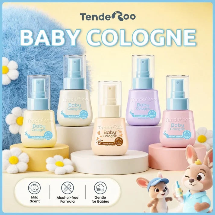 Tenderoo Baby Cologne Alcohol Free – Lullaby Silk