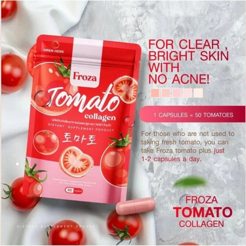 Froza Tomato Collagen - 60 Capsules