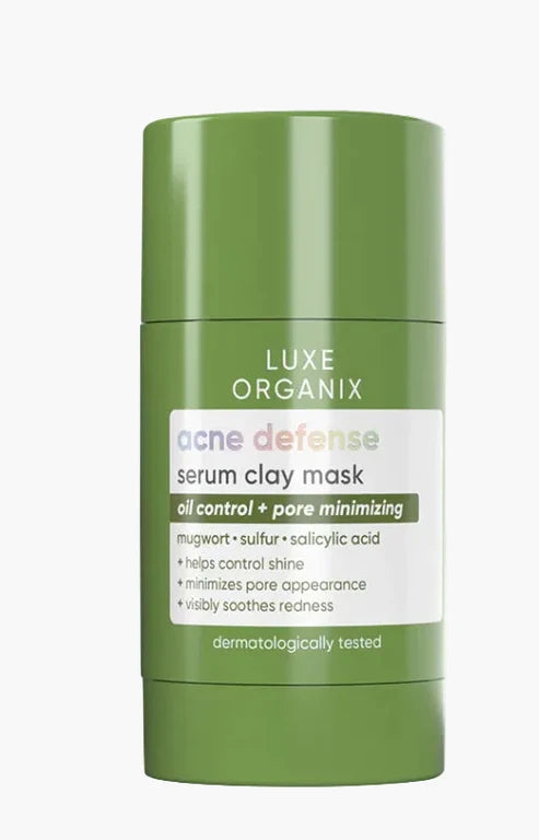 LUXE ORGANIX Acne Defense Mugwort Clay Mask 52g