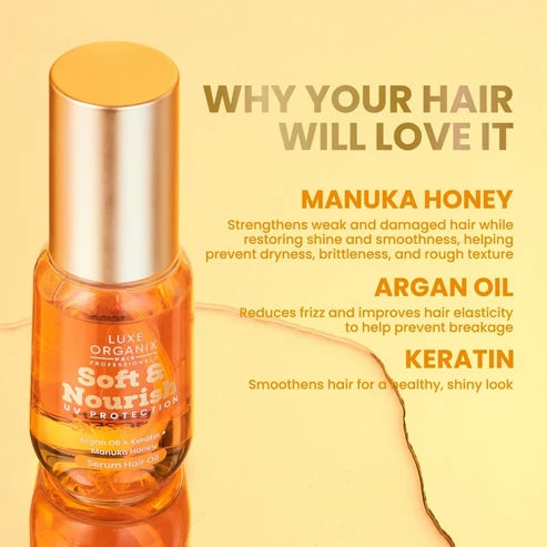 LUXE ORGANIX Serum - Soft & Nourish 60ml