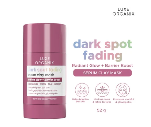 LUXE ORGANIX Dark Spot Fading Niacinamide Clay Mask 52g