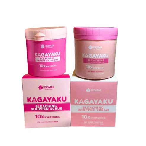 Rosmar Bleaching Whipped Scrub & Whipped Cream Combo – 250g