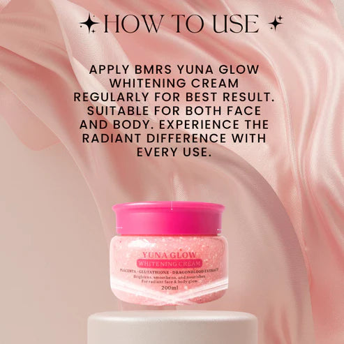 BMRS Yuna Glow Whitening Cream 200ml