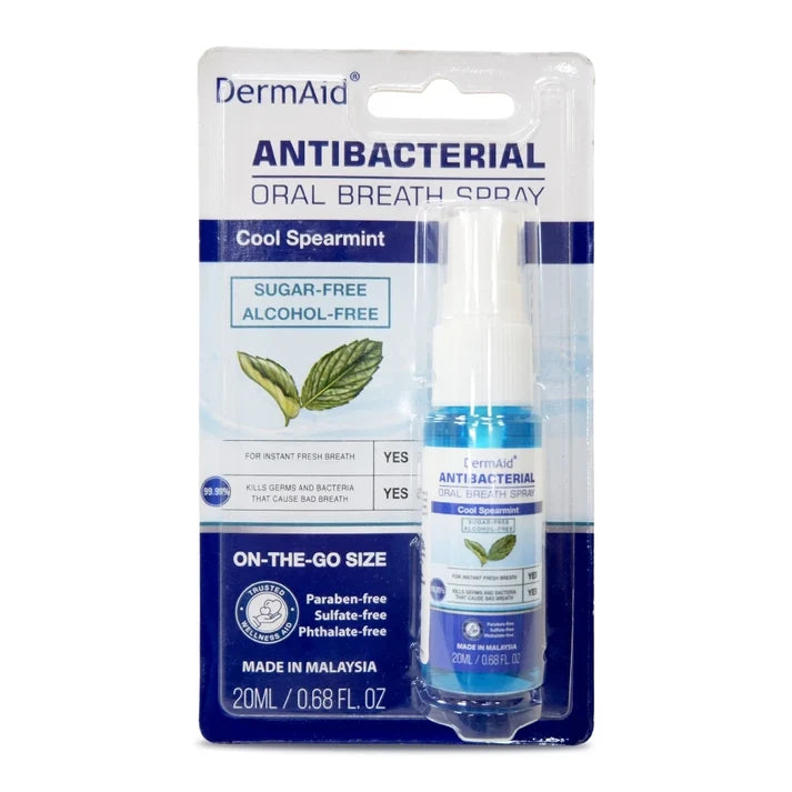 DERMAID C - Relief Antibacterial Oral Breath Spray 20ml