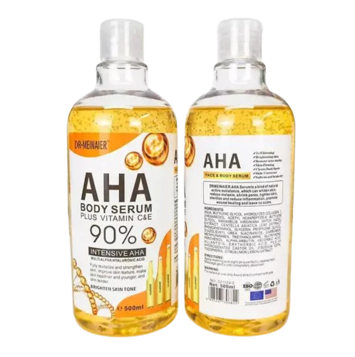 Dr Meinaier 90% Intensive AHA Body Serum Vitamin C & E 500ml