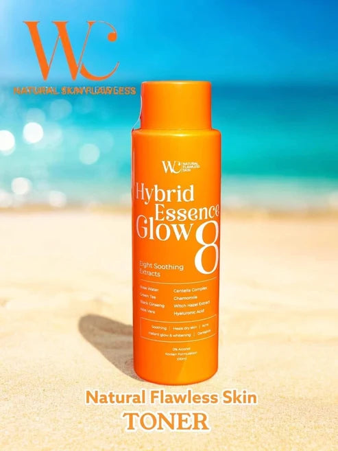WC Natural Flawless Skin Hybrid Essence Glow 8 Toner