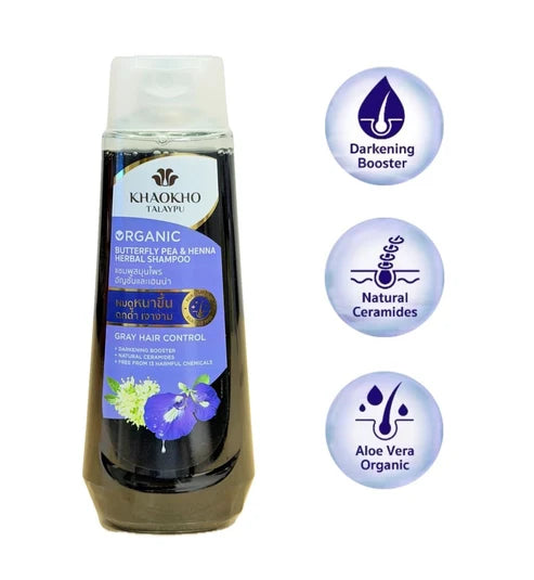 KHAOKHO TALAYPU Herbal Shampoo 180ml