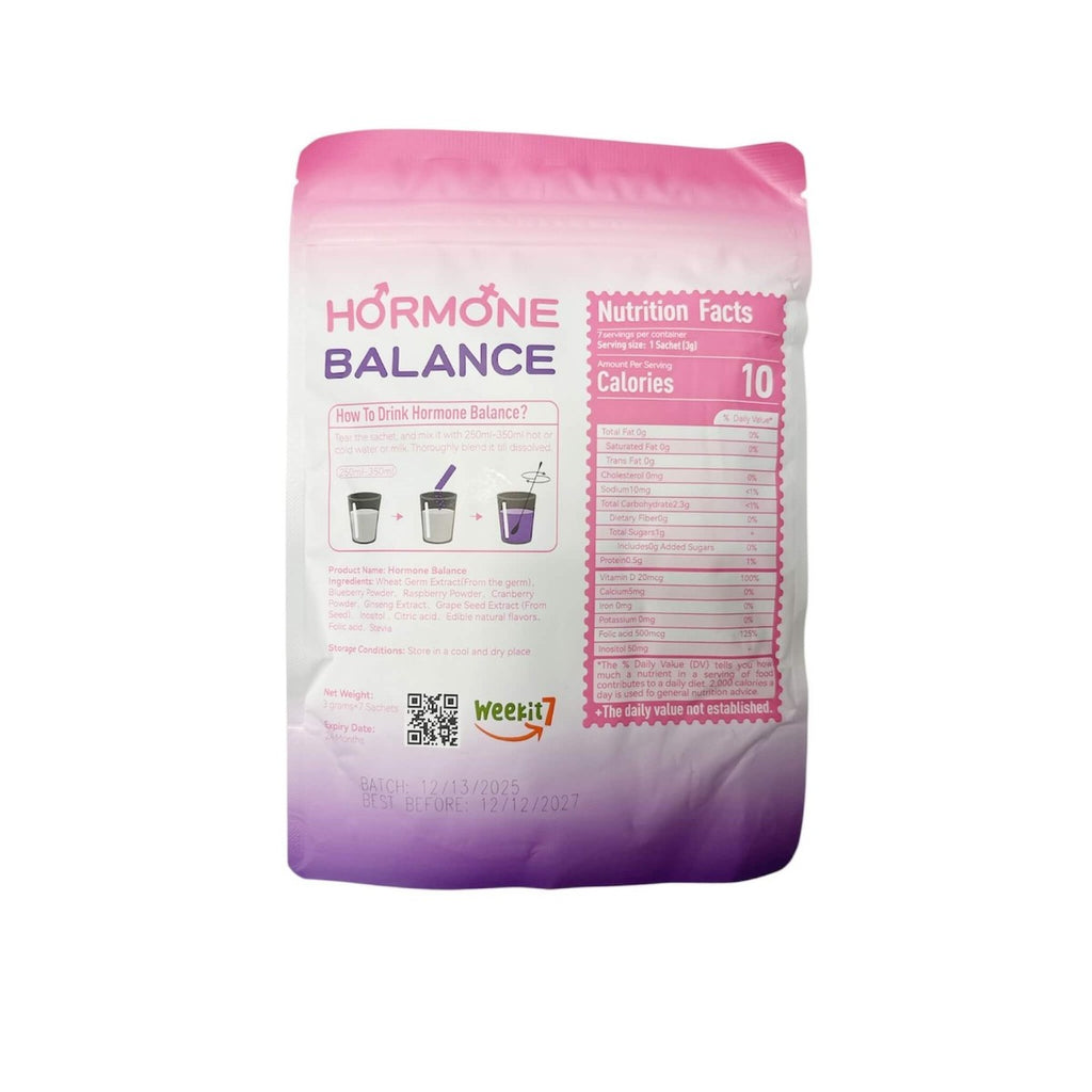 WeeKit7 hormone Balance Supplement 7 Sachets