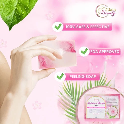 Luminous GlutaBleach Lotion 250ml + 3 Bars Soap 70g