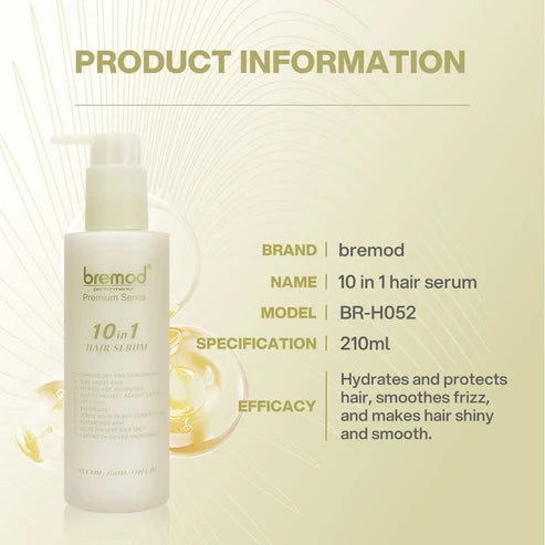 Bremod 10 in 1 Premium Hair Serum 210mL